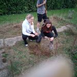 Urejanje ekovrta in prve priprave na zasaditev