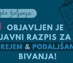 Odprte prošnje za sprejem in podaljšanje bivanja v študentskih domovih in pri zasebnikih